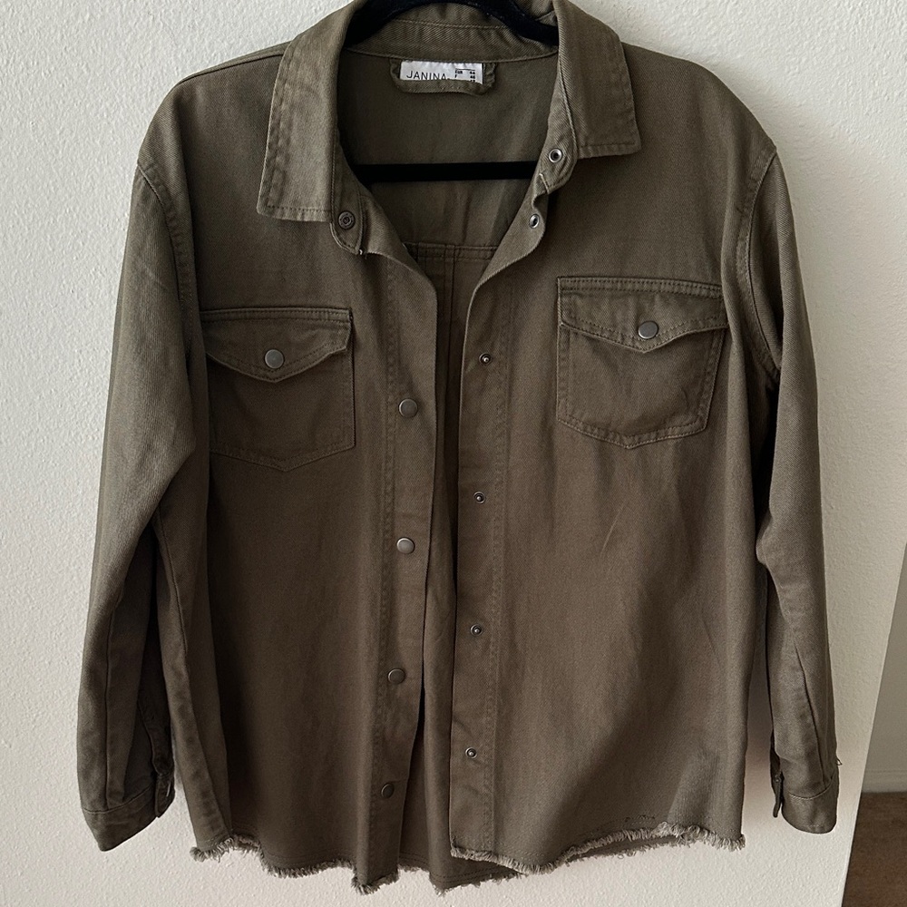 Olive Jean Jacket NWT